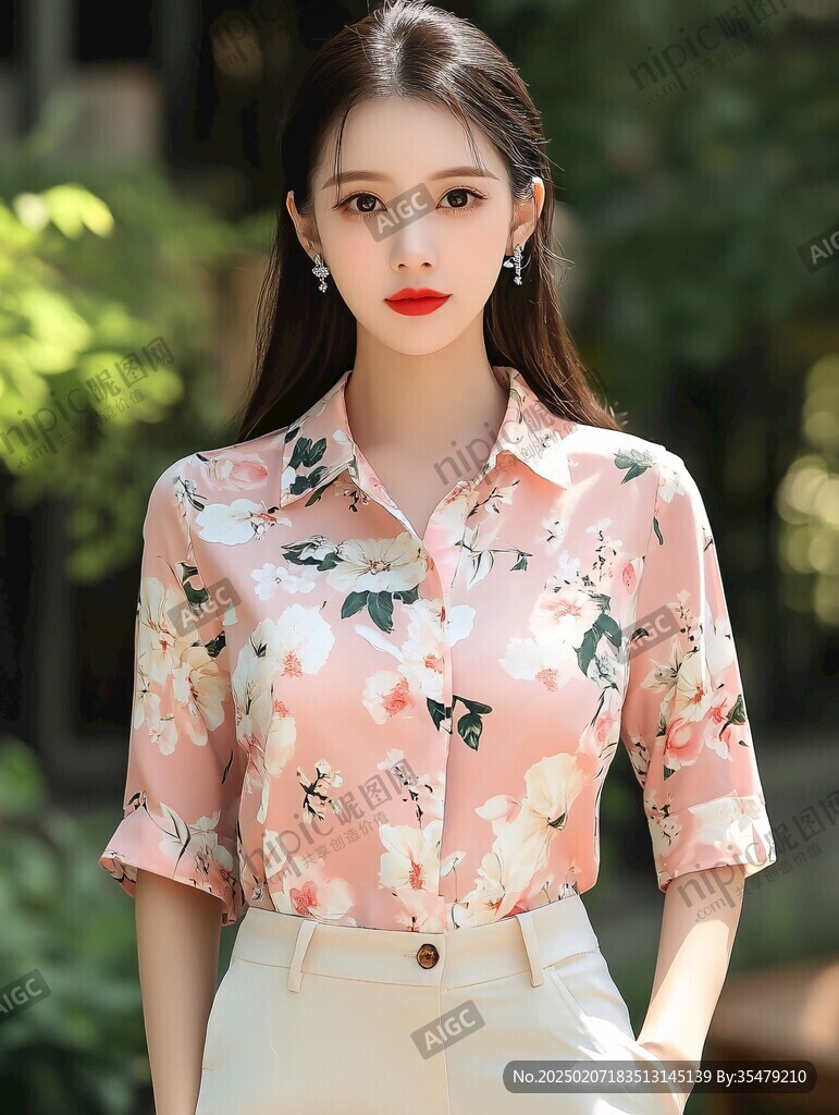 襯衣碎花