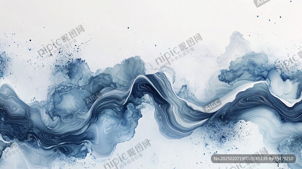 現(xiàn)代抽象意境水墨