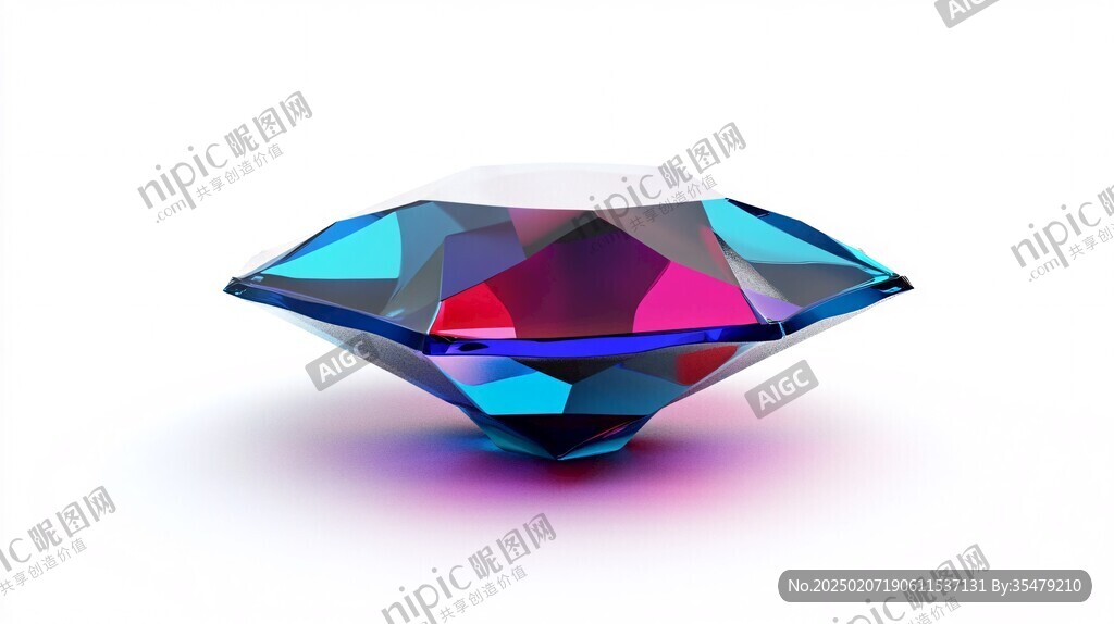 立體感異形鉆石造型