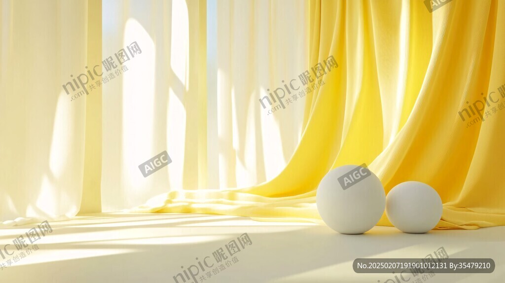3d窗簾場景
