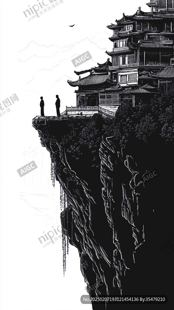 鎮淮樓插畫