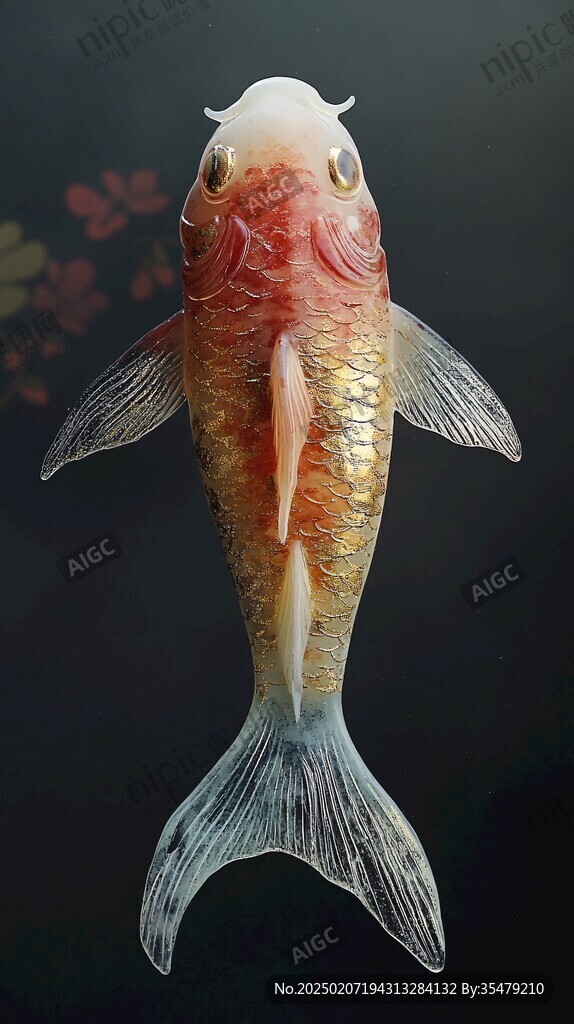 3d紅鯉魚(yú)