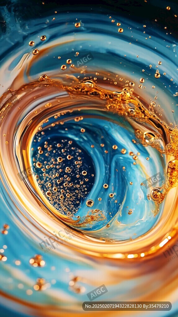 水波紋星光