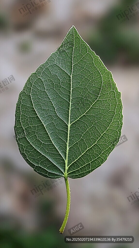 清晰葉脈