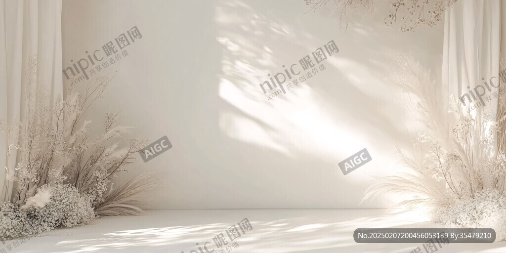 焦糖色布幔藝術花藝