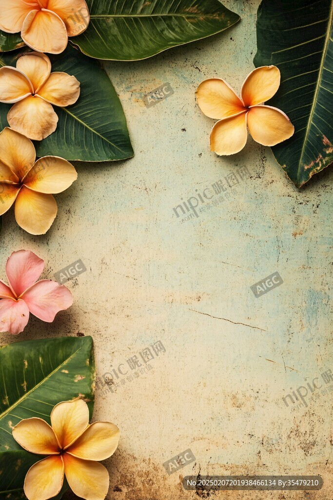 熱帶風情花卉美圖