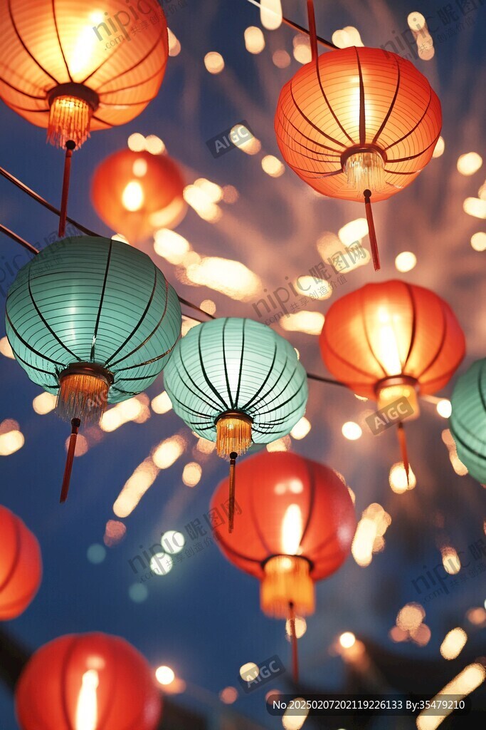 高清唯美節(jié)日燈籠