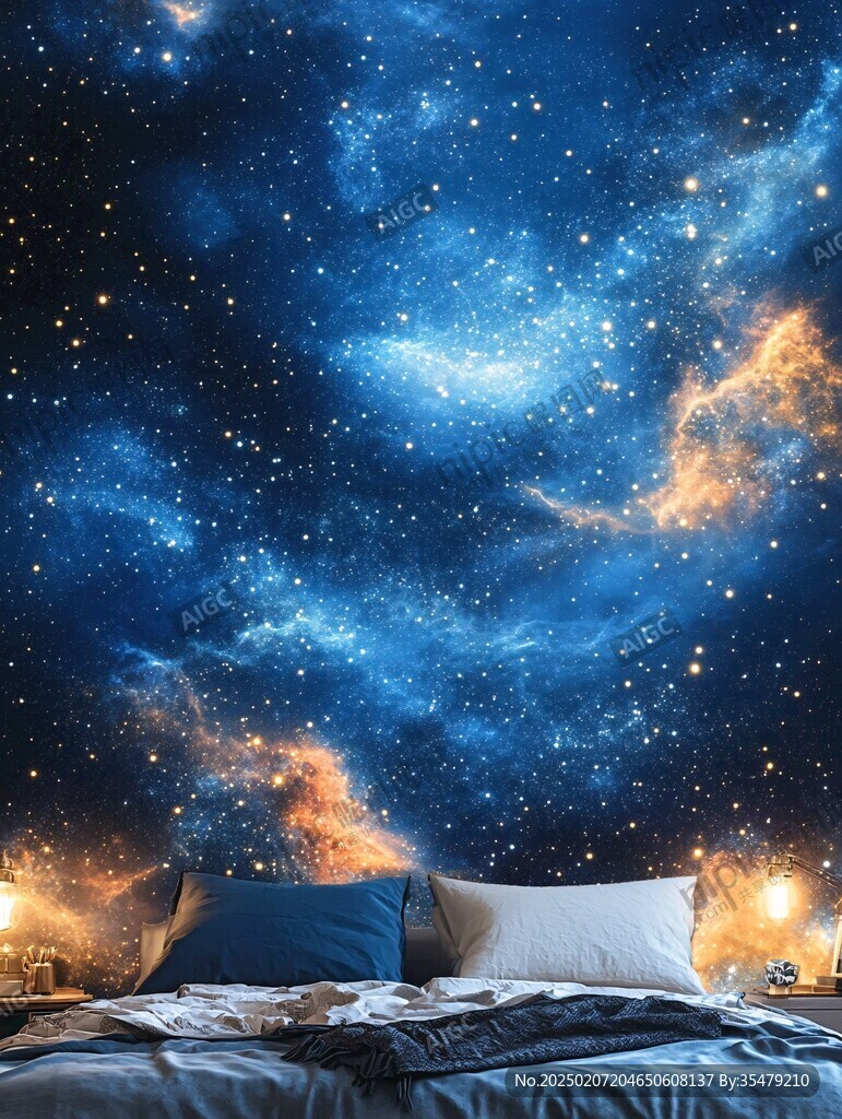 星河夢境裝飾畫