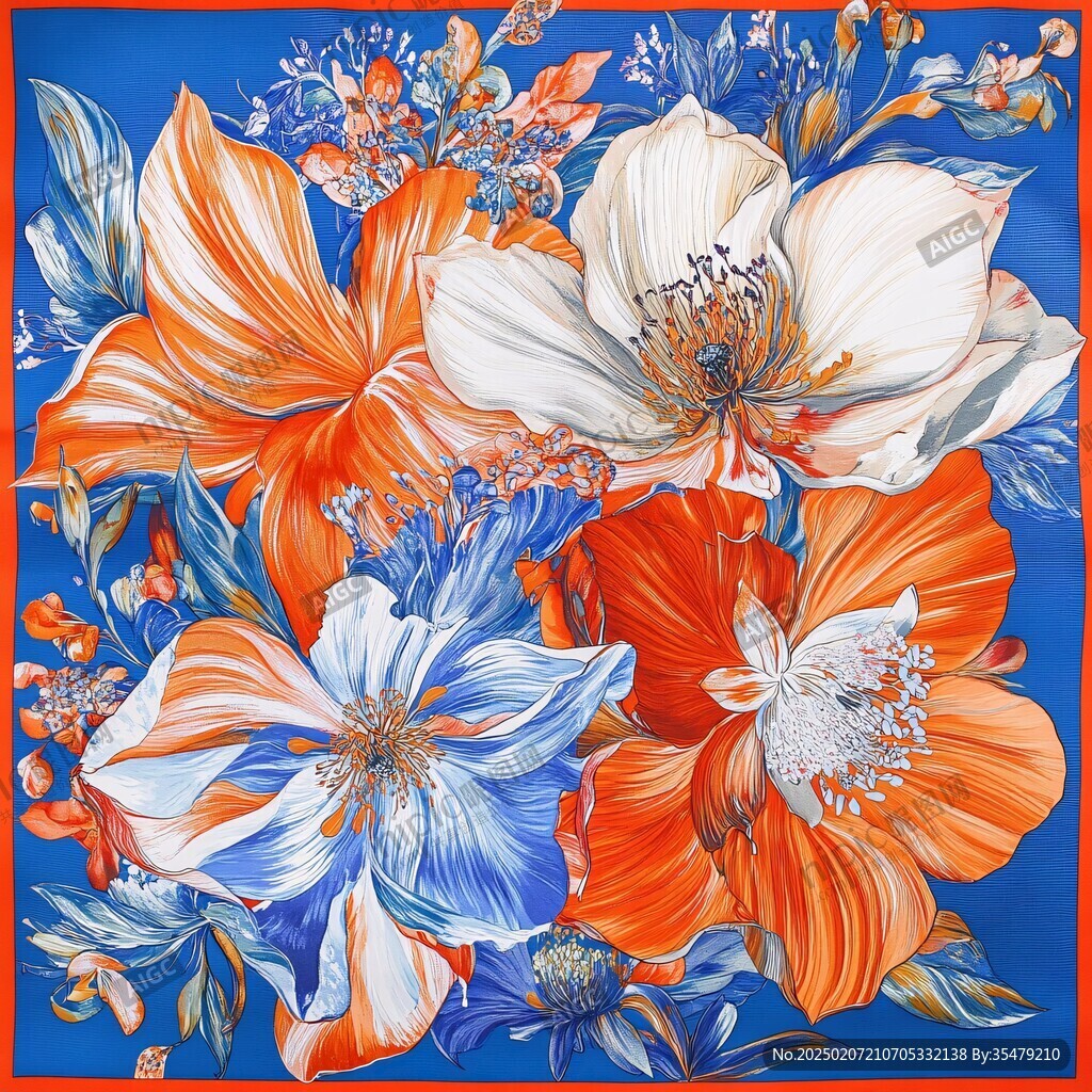 輕奢裝飾畫花朵