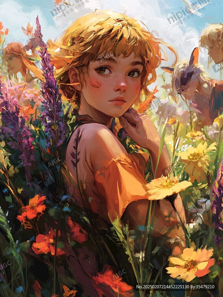 歐美風(fēng)插畫