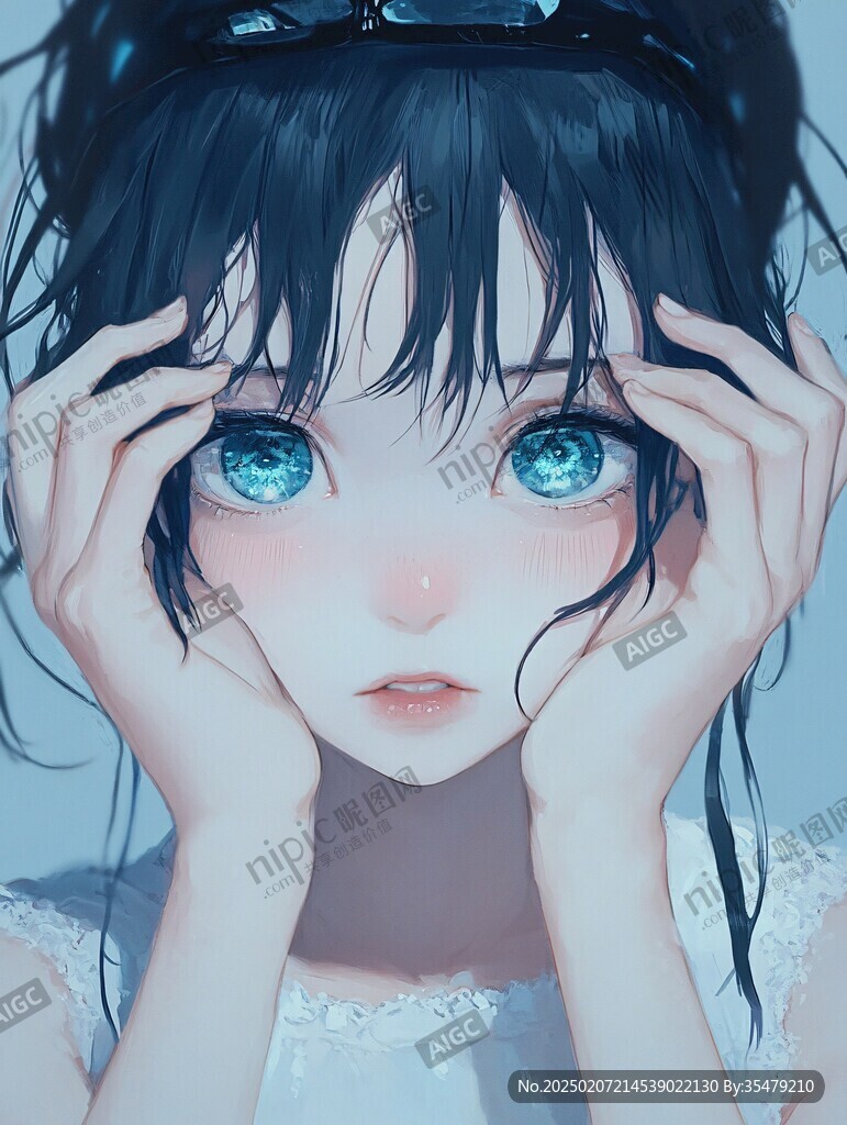 厚涂少女