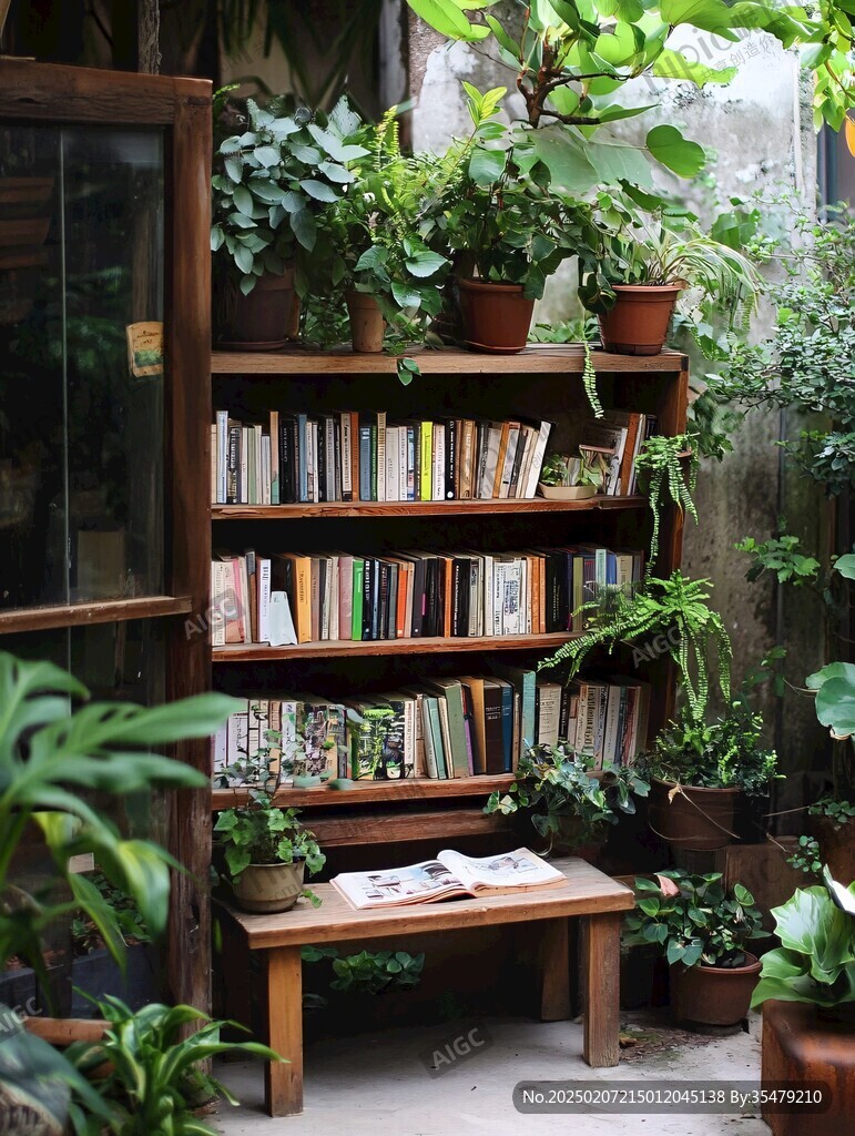 陽臺書架