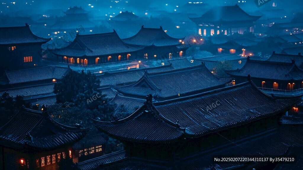 朦朧的樓閣