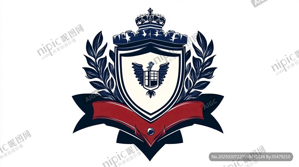 盾牌翅膀皇冠logo