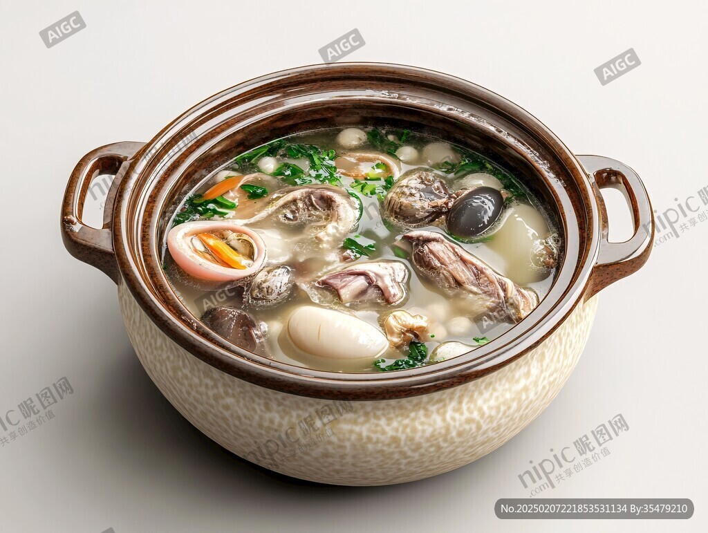 羊雜湯素材