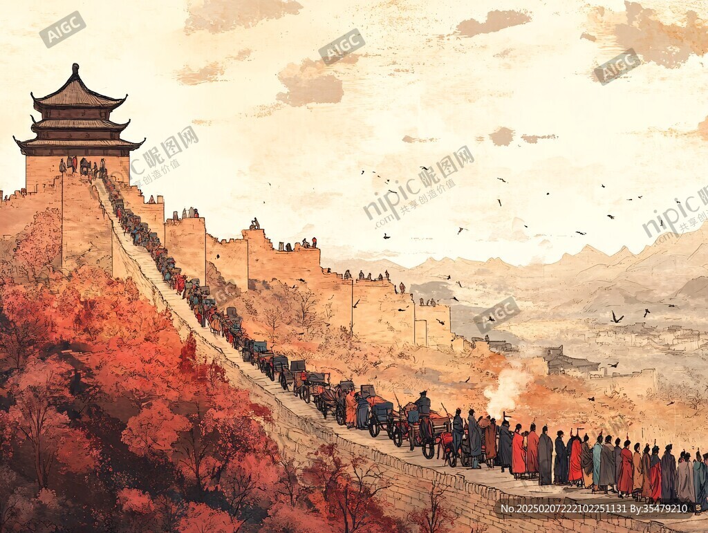 大境門插畫