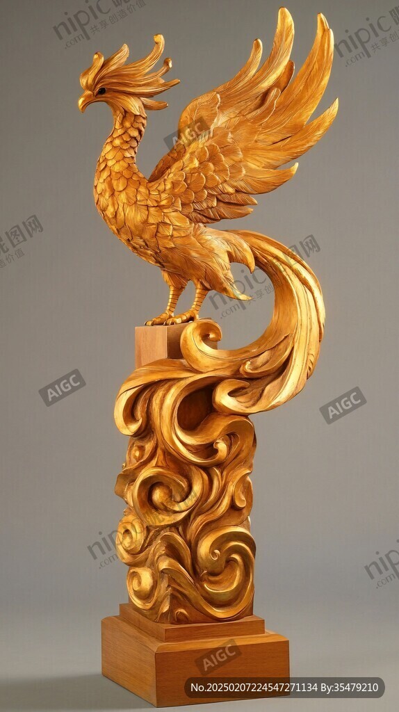 鳳凰金插