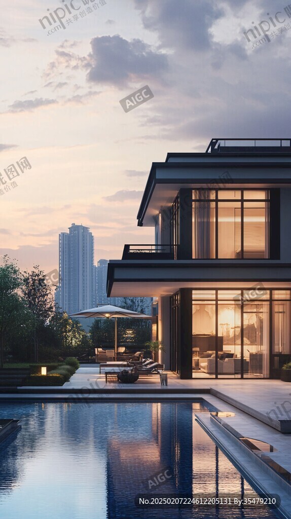 豪宅質(zhì)感品質(zhì)房地產(chǎn)