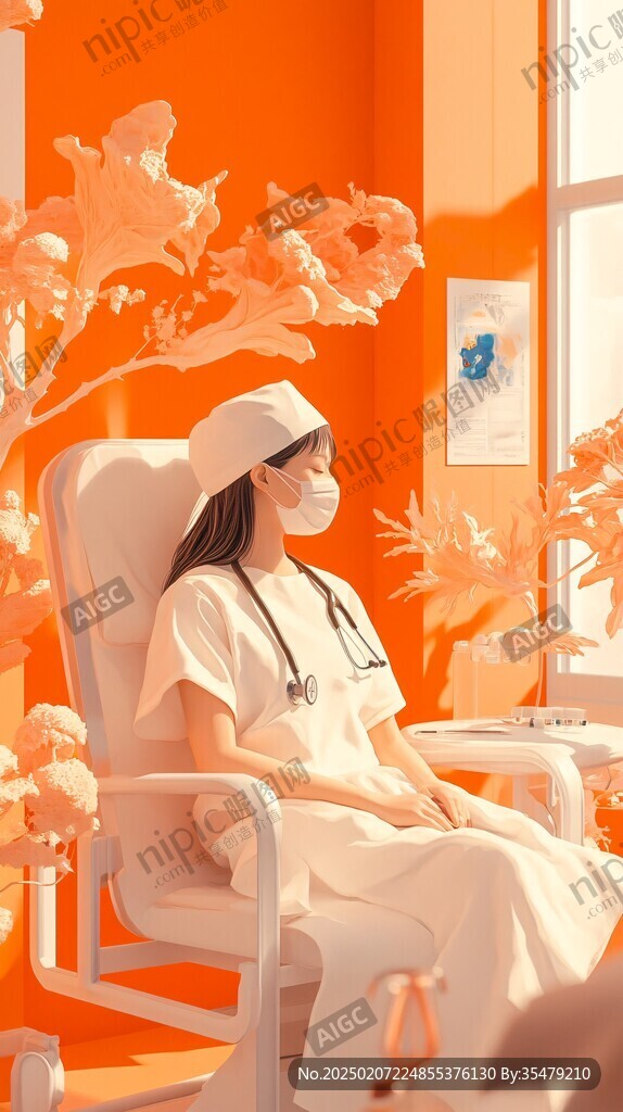 護士節插畫