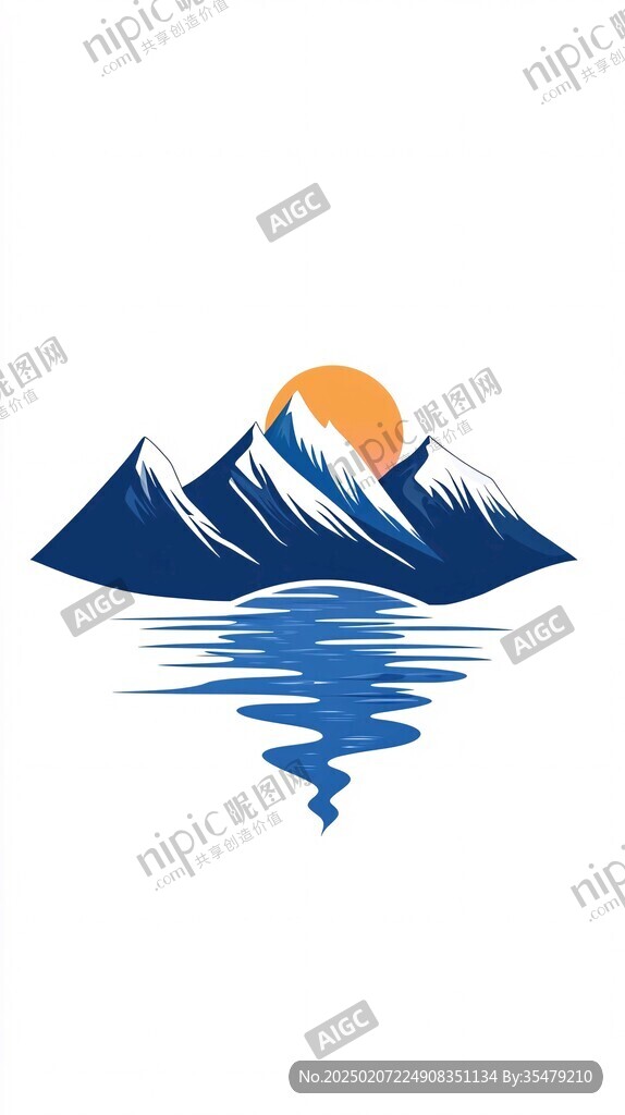 河流山脈logo