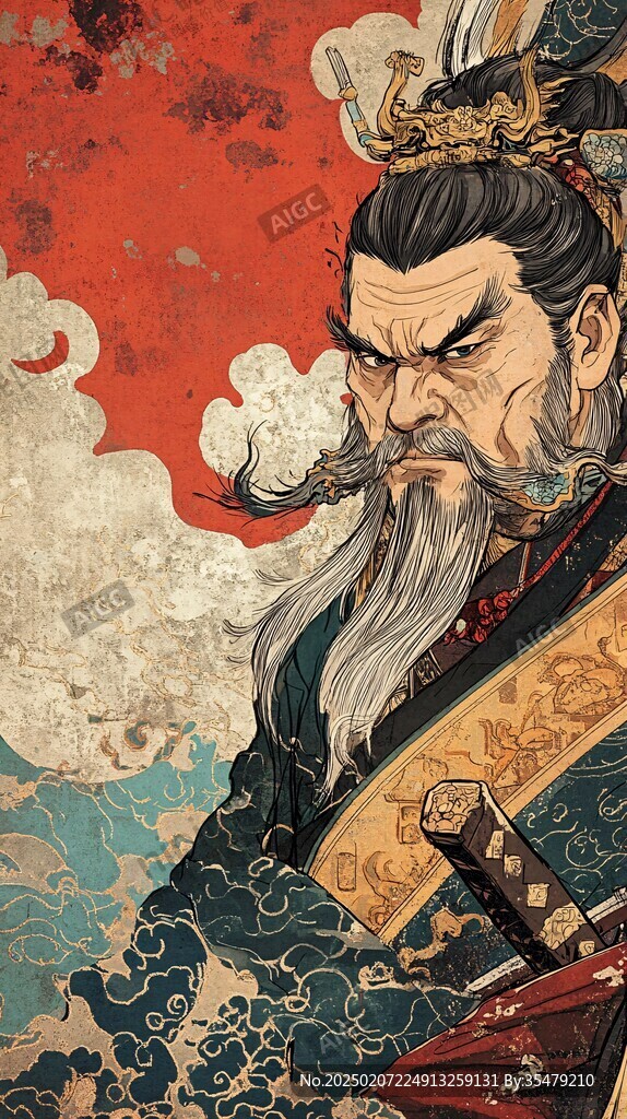 黃忠插畫