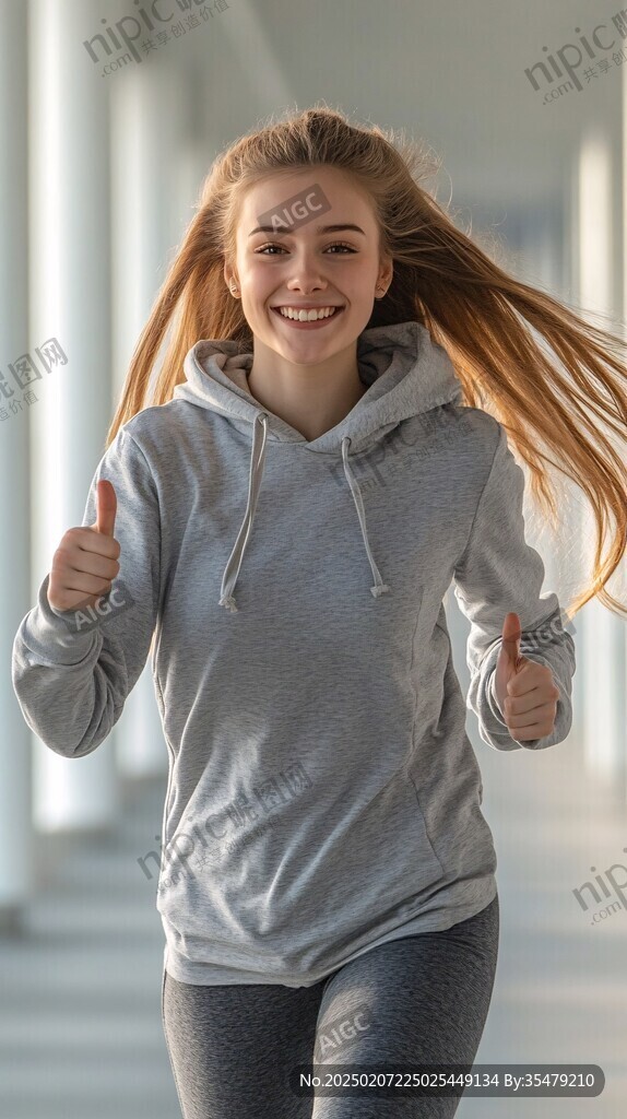 奔跑的少女