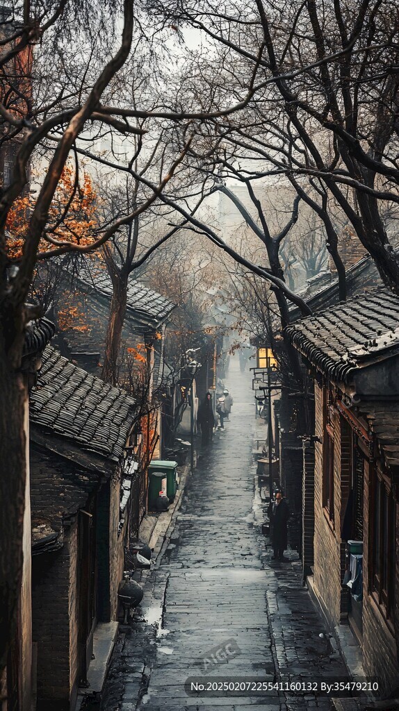 胡同深秋