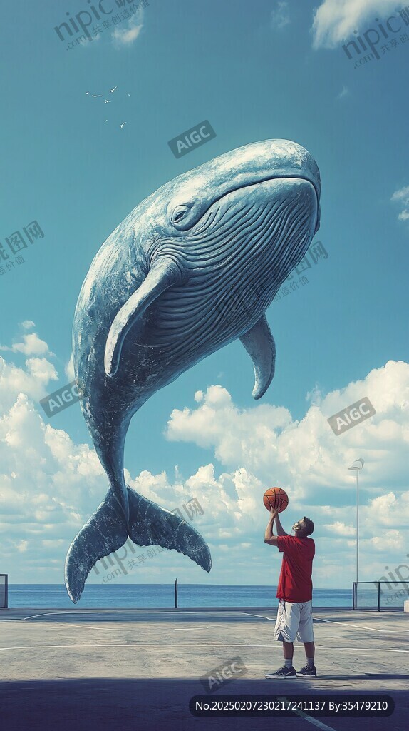 3d畫鯨魚