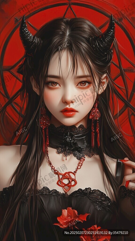 惡魔原創(chuàng)插畫