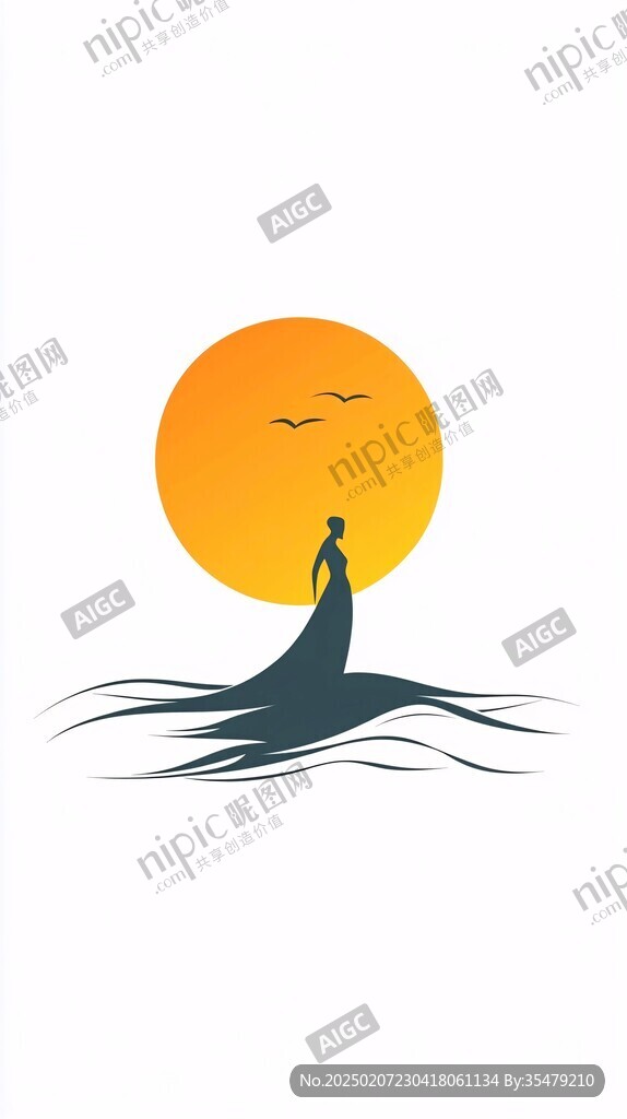 日出看海logo