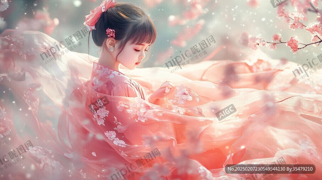桃花少女