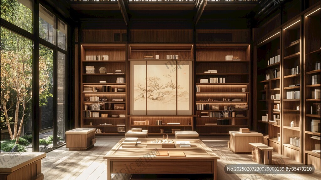 中式書(shū)屋