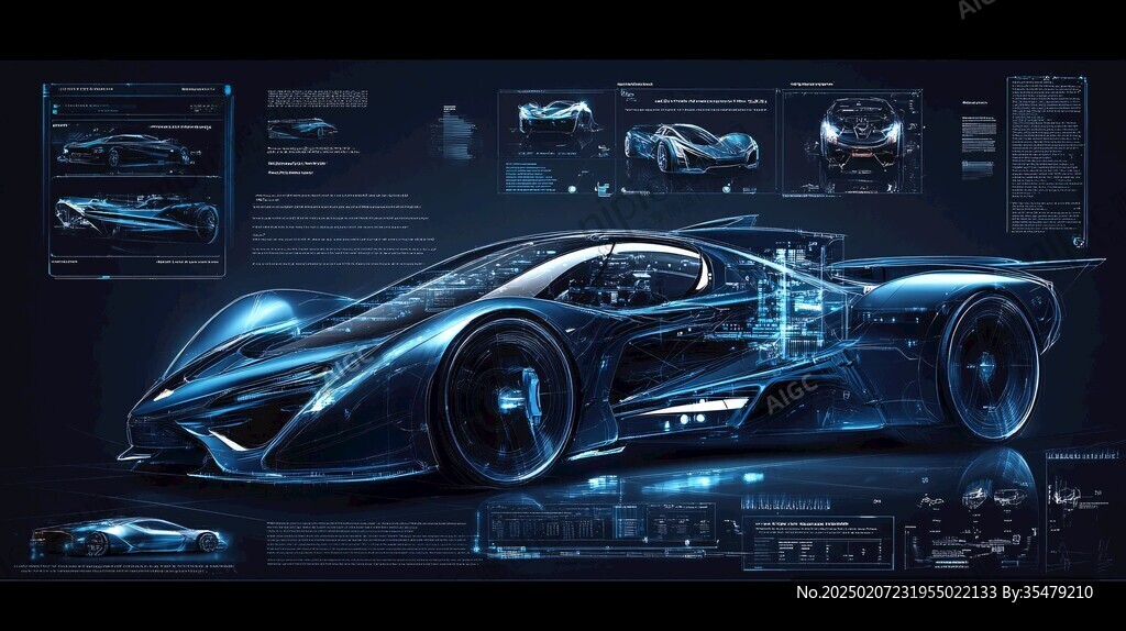 科技感汽車
