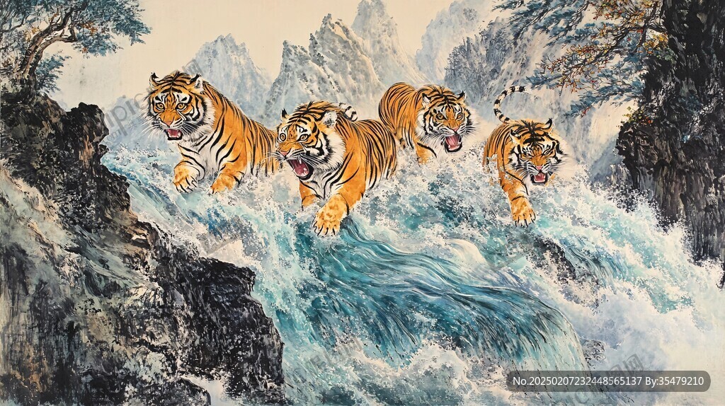 虎躍驚濤