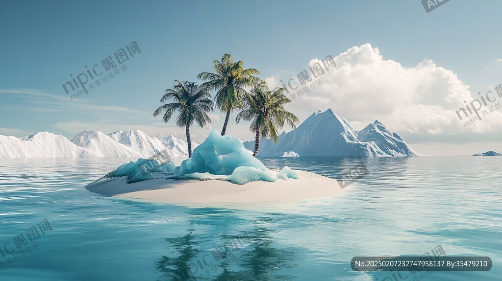 海上荒島