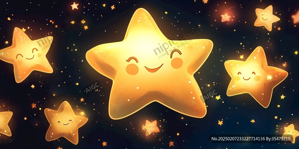 原創(chuàng)卡通星星形象