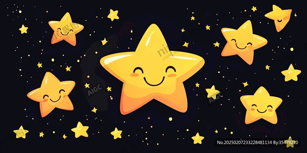 原創卡通星星形象