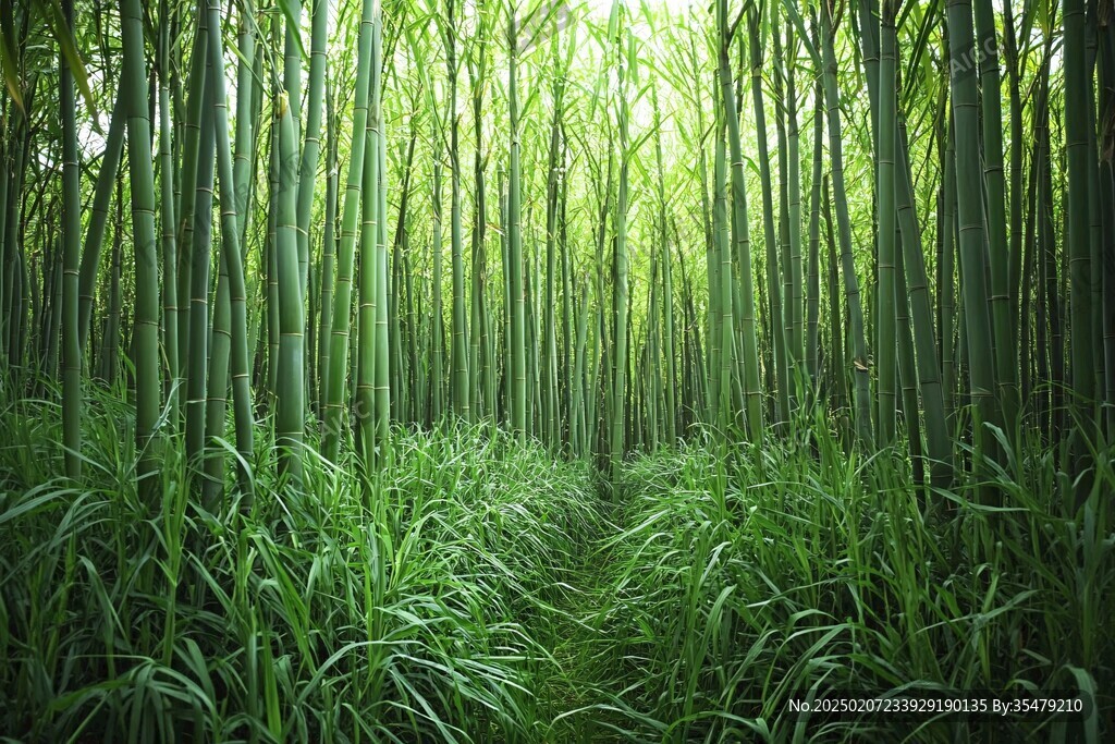 寬幅竹林