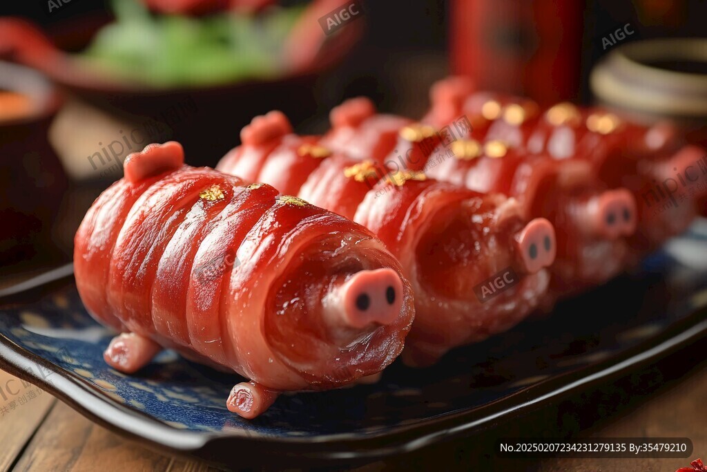 鹵熱狗腸