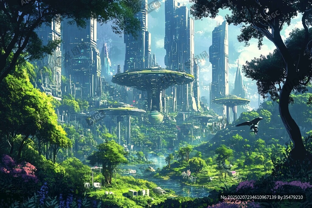 阿凡達一般的夢幻場景