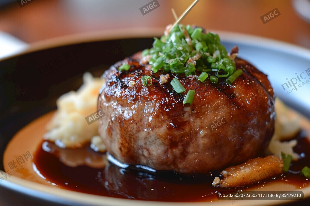 日式牛肉漢堡排