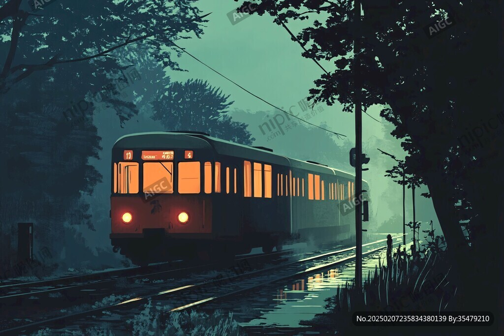 朦朧的火車