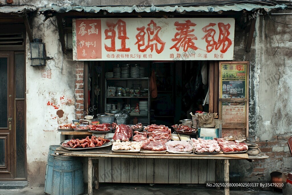 安昌古鎮(zhèn)臘貨店