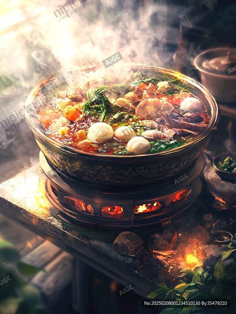 砂鍋場景海報(bào)