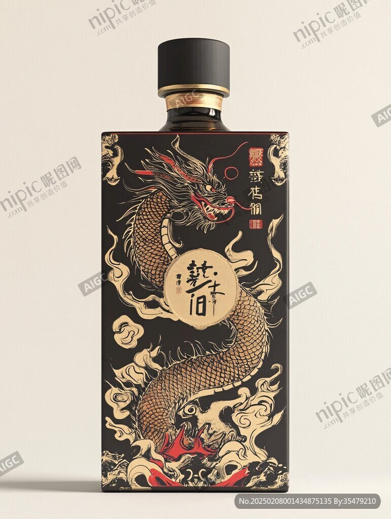 端午龍酒包裝