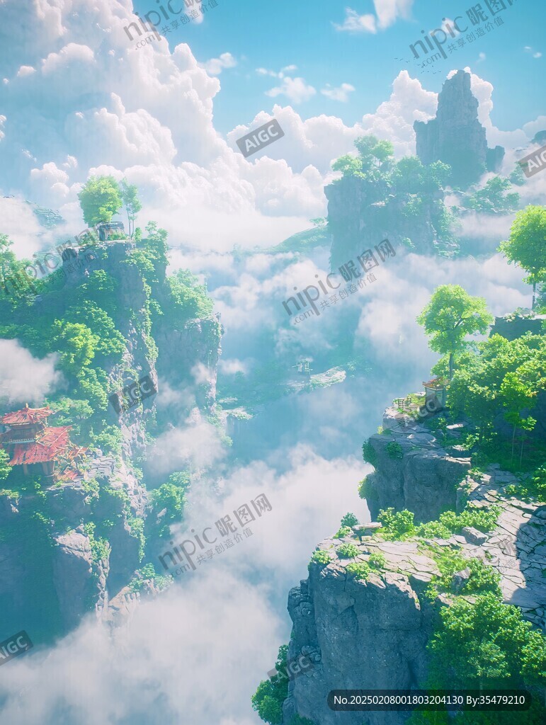 3d云海山脈