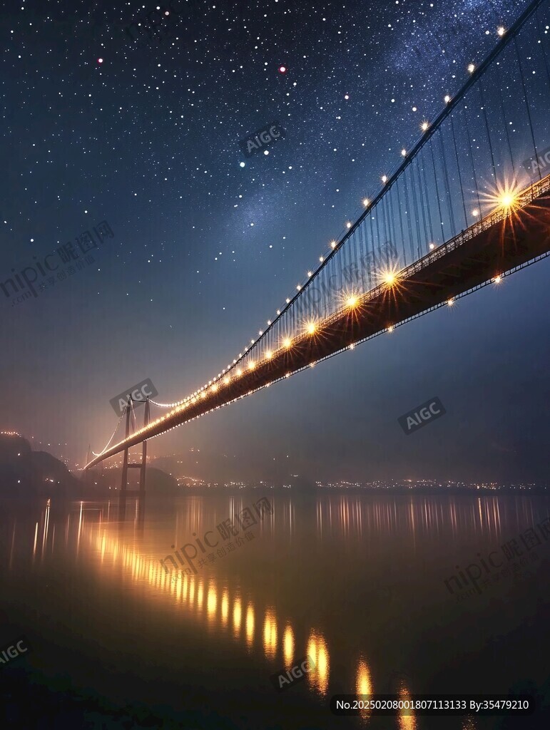 虎門大橋夜景