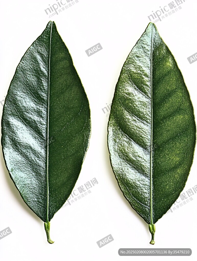 綠葉枯葉對比