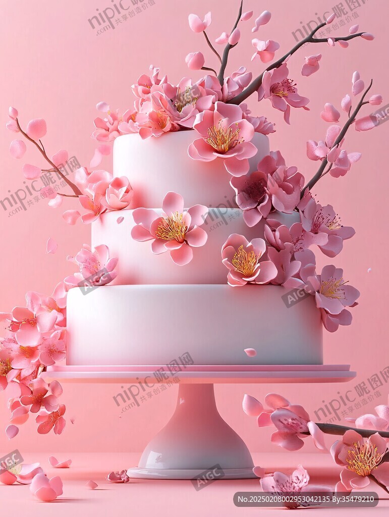 3d蛋糕元素
