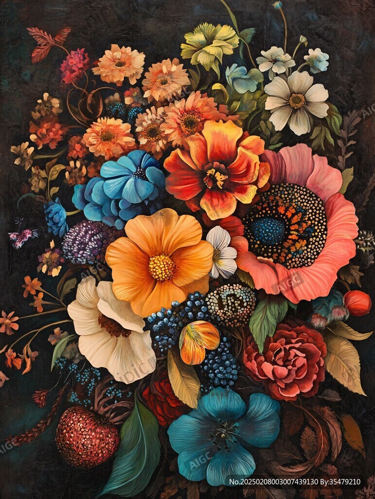 歐美古典花